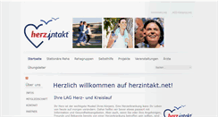 Desktop Screenshot of herzintakt.net