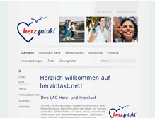 Tablet Screenshot of herzintakt.net